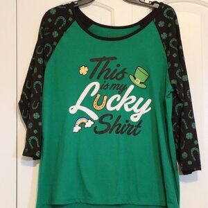 Wound Up St Patrick’s Day Graphic T-Shirt Size XL